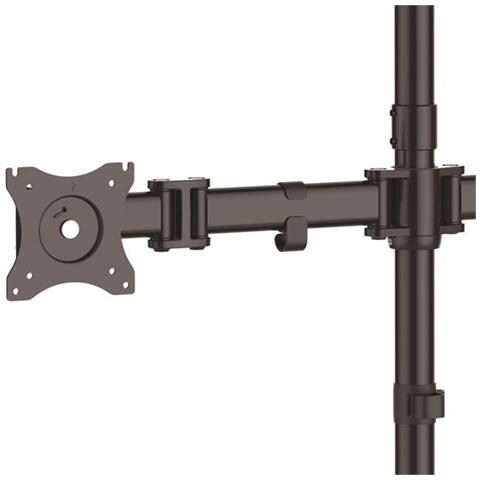 " Supporto Articolabile VESA per 4 Monitor - Stand regolabile per 4 Schermi fino a 27"" (8kg) " - Foto 2