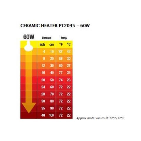 Heat Wave Lamp 60 W, Diffusore Di Calore In Ceramica - Foto 1