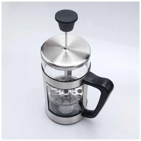 Cappuccino Maker 1 Litro In Acciaio E Vetro Teiera A Pistone Pressofiltro - Foto 2