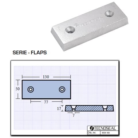Piastra Flap Serie Flaps 130 50 17 77 7 0.680 - Foto 1