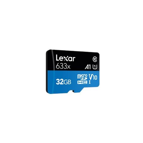 Scheda Di Memoria Microsdhc 633x 100mb/s Da 32 Gb Con Adattatore Sd, Noir / Bleu - Foto 2