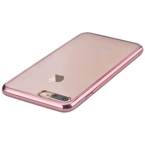 Cover Glimmer Retro Flessibile Per Iphone 7 Plus Rose Gold - Foto 1