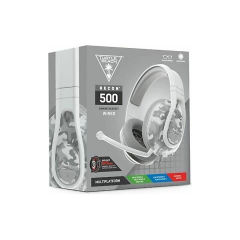 Cuffie Gaming Multipiattaforma con Cavo e Microfono Recon 500 Colore Artic Camo - Foto 1