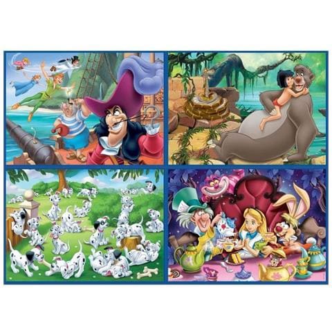 Disney Classico 4 In 1 Multi Puzzle - Foto 1