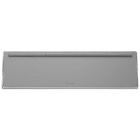 Tastiera Wireles + Bluetooth 3YJ-00010  per Ufficio (Layout Inglese US) Colore Grigio - Foto 6