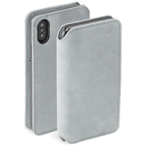 Broby 4 Card SlimWallet custodia per cellulare 14,7 cm (5.8") Custodia a libro Grigio - Foto 1