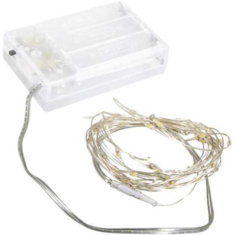 Catena 235 Cm Di 40 Luci Led Con Filo E Timer - Foto 1