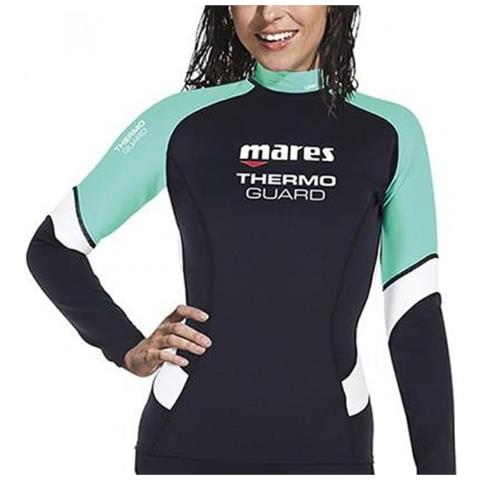 Thermo Guard Donna Long 0,5mm Nero / acquamarina 0 - Foto 3