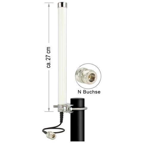 12491 antenna di rete Antenna omnidirezionale Tipo N 6,5 dBi - Foto 1