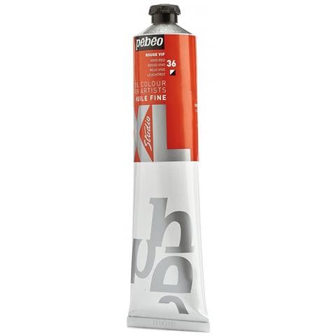 Pittura Ad Olio Xl Studio - Rosso Brillante - 200 Ml - Foto 2