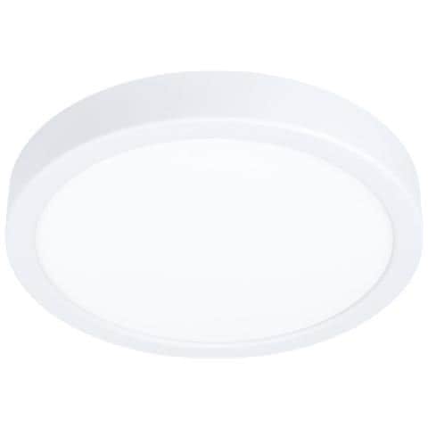 Plafoniera Contemporanea Da Esterno Argolis Tonda 2 Led Acciaio Bianco - Foto 1