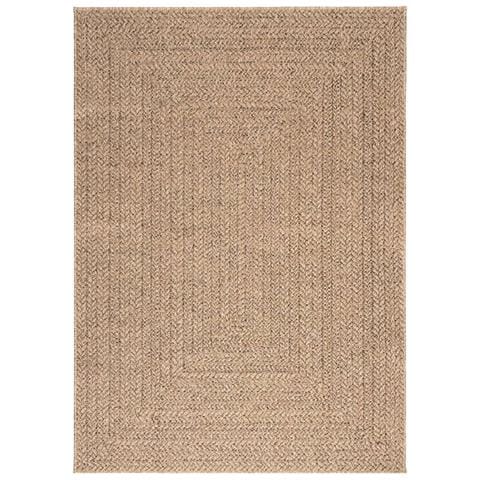 Tappeto Zizur 140x200 Cm Aspetto Iuta Per Interni Ed Esterni - Foto 9