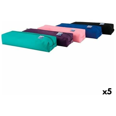 Astuccio Scuola Oxford Kango Teens Multicolore 22 X 7 X 35 Cm (5 Unità) - Foto 1
