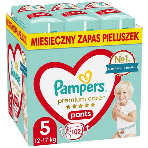 Pannolini Usa E Getta Premium 12-17 Kg 5 (102 Unità) - Foto 1