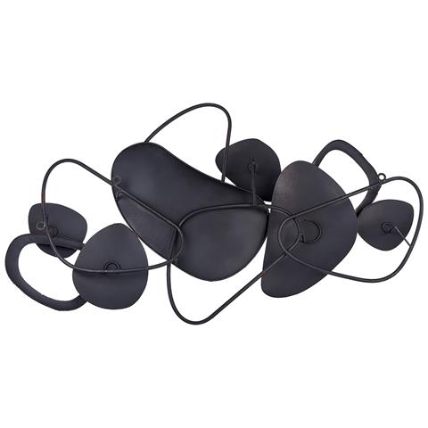 Decorazione Parete Oro E Marrone 88 X 50 Cm Cobalt - Foto 5