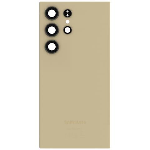 Vetro Posteriore Originale Galaxy S24 Ultra, Beige - Foto 1