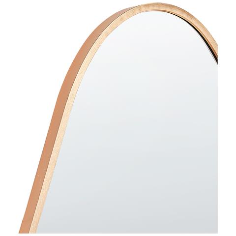 Specchio Salins 47 Cm 160 Cm Metallo Oro - Foto 2