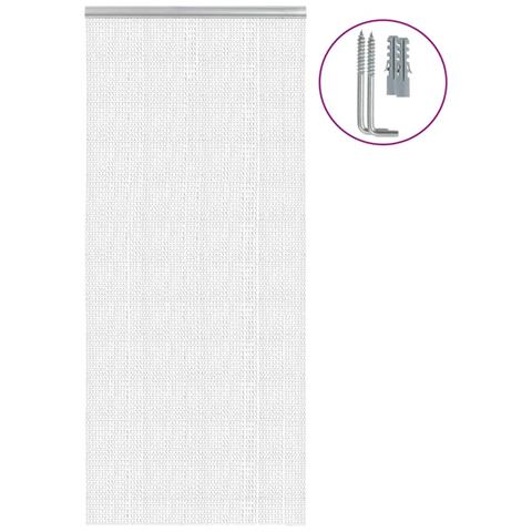 Zanzariera Da Porta A Catena 90x212 Cm In Alluminio - Foto 1