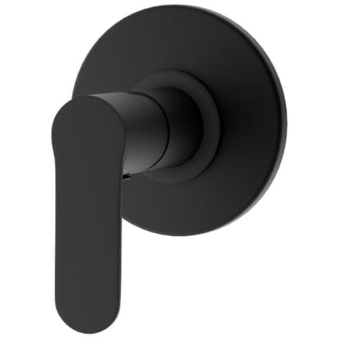 Miscelatore Doccia Da Parete Oceania Ad Incasso Ottone Colore Nero Opaco Bagno - Foto 2