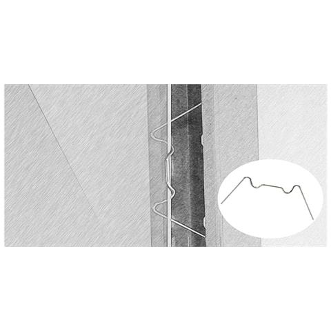 Confezione Da 25 Clip Di Fissaggio Per Vetro Di Serra  S - Foto 4