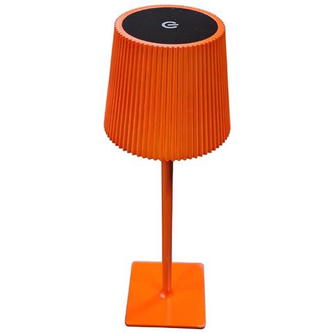 Lampada Tavolo Touch Led Moderna Ricaricabile Ristorante Vermiglione Rosso G02 - Foto 1