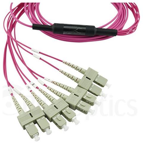 SFP5142FU5MKB cavo InfiniBand e in fibra ottica 5 m MPO 4x SC Rosso - Foto 2
