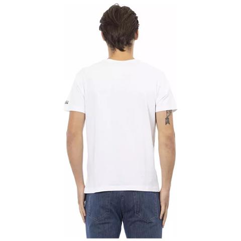 Maglietta In Cotone Bianco - Xxl - Foto 3