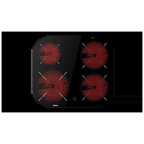 Piano cottura TCC 64000 PLV a induzione da 31 cm 4 zone Cottura Colore Nero - Foto 2