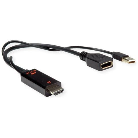 Cavo e Adattatore Video HDMI a DisplayPort 0,3 m - Foto 1