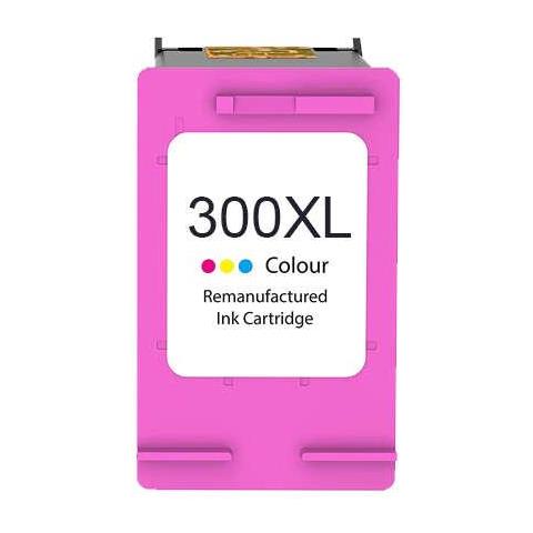 Cartuccia A Colori Hp 300xl Inchiostro Rigenerata - Sostituzione Cc644ee/cc643eee - Foto 1