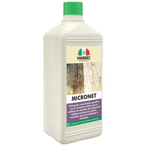 Micronet 1lt - Detergente Per Gres Porcellanato E Pietre - Foto 1
