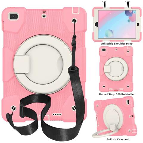 Custodia Rosa Per Ipad Pro 11""/air 4 Con Cintura E Porta Stilo - Eleganza E Funzionalità - Foto 2