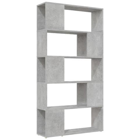 Lusso Casadino -  Libreria/divisorio Grigio Cemento 80x24x155 Cm In Truciolato - Foto 1