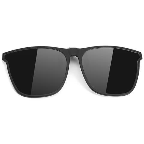 Occhiali Da Sole Clip-on - Per Montature Da Vista Black+grey - Foto 1