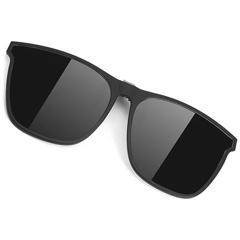 Occhiali Da Sole Clip-on - Per Montature Da Vista Black+grey - Foto 3