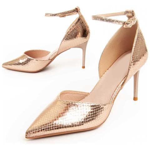 Scarpa Con Tacco Festshoe6 Rosa Rosa Materiale Sintetico - Foto 1