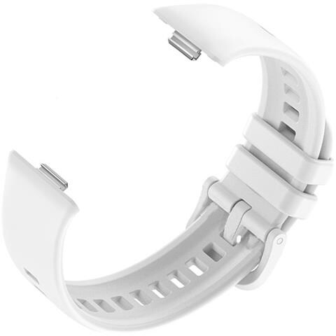 Cinturino In Silicone Compatibile Con Huawei Watch Fit 3/4 - Traspirante E Confortevole White - Foto 2