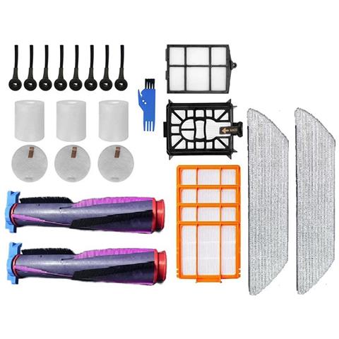 Kit Accessori Per Robot Aspirapolvere Shark - Spazzole A Rullo, Spazzole Laterali, Filtri E Panni Per Lavaggio - Foto 1