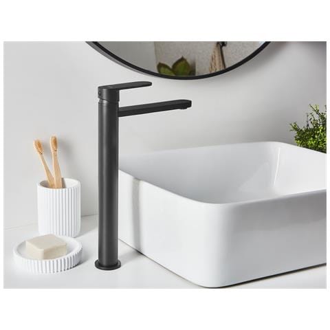 Miscelatore Per Lavabo Alto Colhue Ottone Nero - Foto 1