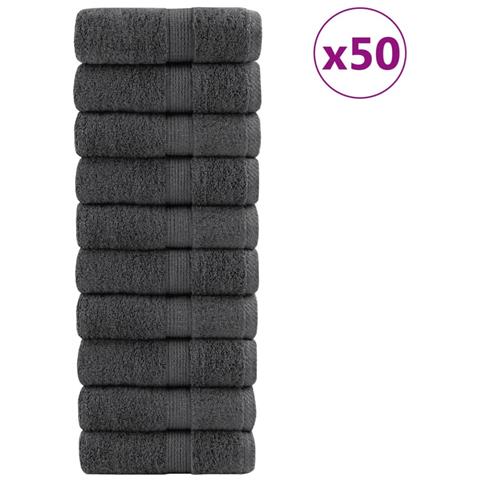 Salviette Premium SOLUND 50 pz Antracite 15x21 cm 600gsm - Foto 1