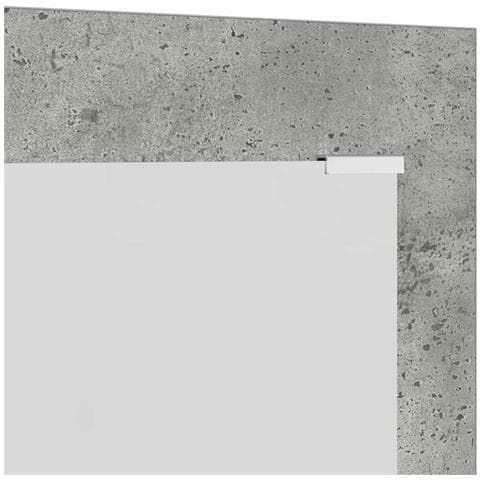 Appendiabiti a muro Grigio cemento 96 x 1.5 x 90 cm - Foto 9