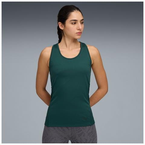 W Tad Essential Racerback Tank Port 52588775, Unisex, Verde, S - Foto 2