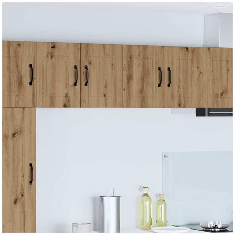 Pensile cucina con porta Rovere artigianale 60 x 31 x 40 cm - Foto 2