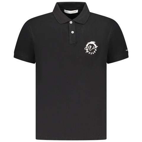 POLO DA UOMO A MANICHE CORTE NERO - Colore: Nero, Taglia: S - Foto 1