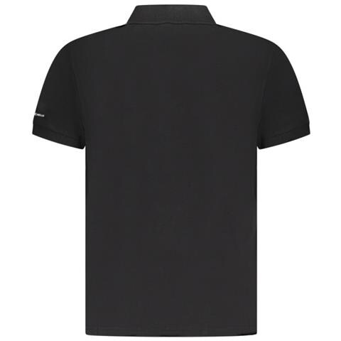 POLO DA UOMO A MANICHE CORTE NERO - Colore: Nero, Taglia: S - Foto 3