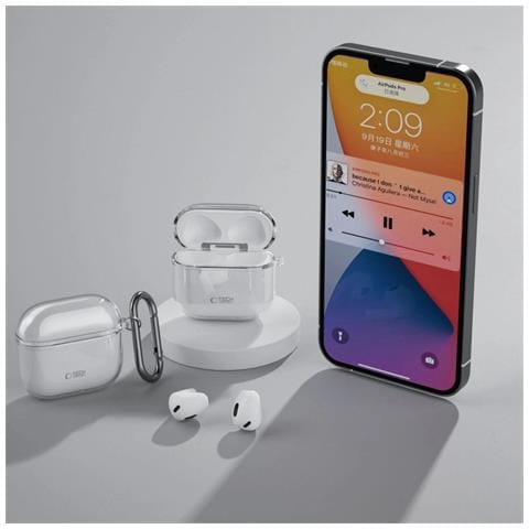Custodia Apple Airpods 4"" - Trasparente - Foto 1