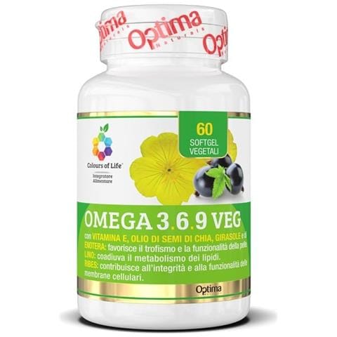 Colours of Life Omega 3-6-9 Veg 60 Soft Gel - Foto 1