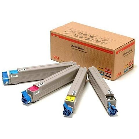 Toner Originale Nero Ciano Magenta Giallo C9600 Capacità 60000 Pagine - Foto 1