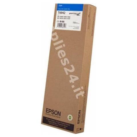 C13T694200 Cartuccia Ink Originale Ciano per Epson SC-T 7200 D-PS - Foto 4