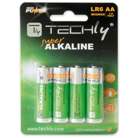 IBT-KAL-LR06T - Blister 4 Batterie High Power Stilo AA Alcaline LR06 1,5V - Foto 1